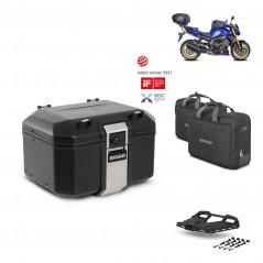 SHAD Rear trunk + grill mounting bracket accessories TR48 TERRA BLACK EDITION KIT-451339