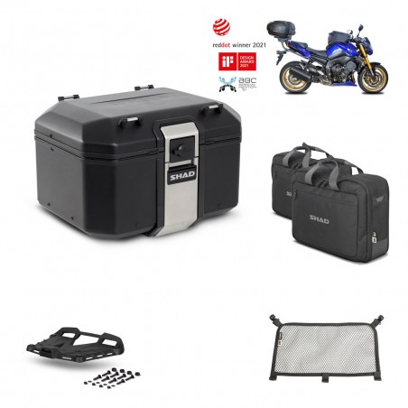 SHAD Rear trunk + grill mounting bracket accessories TR48 TERRA BLACK EDITION KIT-451341