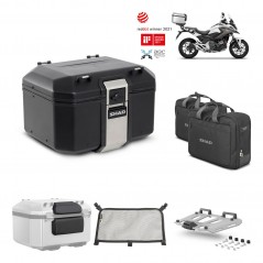 SHAD Rear trunk + grill mounting bracket accessories TR48 TERRA BLACK EDITION KIT-451426