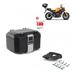 SHAD Baul trasero + parrilla soporte montaje TR48 TERRA BLACK EDITION KIT-451442