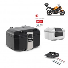 SHAD Baul trasero + parrilla soporte montaje accesorios TR48 TERRA BLACK EDITION KIT-451458