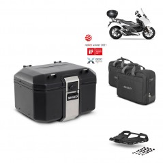 SHAD Rear trunk + grill mounting bracket accessories TR48 TERRA BLACK EDITION KIT-451500