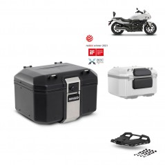 SHAD Rear trunk + grill mounting bracket accessories TR48 TERRA BLACK EDITION KIT-451704