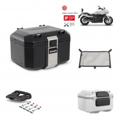 SHAD Rear trunk + grill mounting bracket accessories TR48 TERRA BLACK EDITION KIT-451713