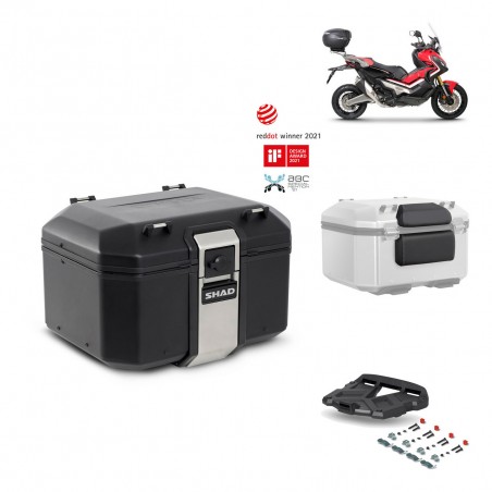 SHAD Baul trasero + parrilla soporte montaje accesorios TR48 TERRA BLACK EDITION KIT-451780