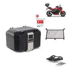 SHAD Baul trasero + parrilla soporte montaje accesorios TR48 TERRA BLACK EDITION KIT-451889
