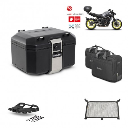 SHAD Rear trunk + grill mounting bracket accessories TR48 TERRA BLACK EDITION KIT-451916