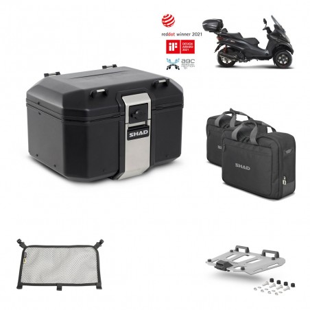 SHAD Baul trasero + parrilla soporte montaje accesorios TR48 TERRA BLACK EDITION KIT-452184