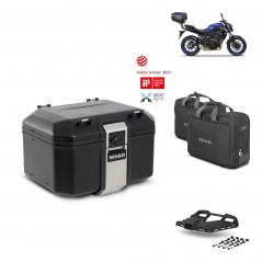 SHAD Rear trunk + grill mounting bracket accessories TR48 TERRA BLACK EDITION KIT-452236