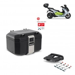 SHAD Baul trasero + parrilla soporte montaje TR48 TERRA BLACK EDITION KIT-452270