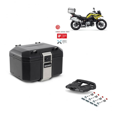 SHAD Rear trunk + grill mounting bracket TR48 TERRA BLACK EDITION KIT-452293