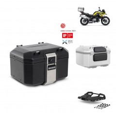 SHAD Baul trasero + parrilla soporte montaje accesorios TR48 TERRA BLACK EDITION KIT-452302