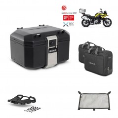 SHAD Baul trasero + parrilla soporte montaje accesorios TR48 TERRA BLACK EDITION KIT-452307