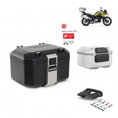 SHAD Baul trasero + parrilla soporte montaje accesorios TR48 TERRA BLACK EDITION KIT-452309