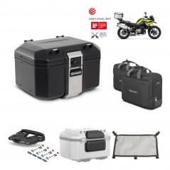 SHAD Baul trasero + parrilla soporte montaje accesorios TR48 TERRA BLACK EDITION KIT-452315