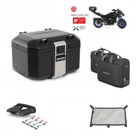 SHAD Rear trunk + grill mounting bracket accessories TR48 TERRA BLACK EDITION KIT-452406