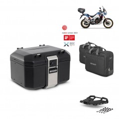 SHAD Baul trasero + parrilla soporte montaje accesorios TR48 TERRA BLACK EDITION KIT-452558