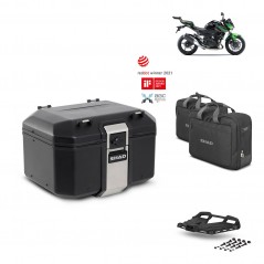 SHAD Baul trasero + parrilla soporte montaje accesorios TR48 TERRA BLACK EDITION KIT-452581