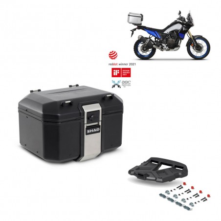 SHAD Rear trunk + grill mounting bracket TR48 TERRA BLACK EDITION KIT-452661