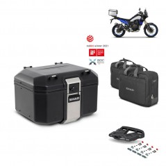 SHAD Baul trasero + parrilla soporte montaje accesorios TR48 TERRA BLACK EDITION KIT-452680