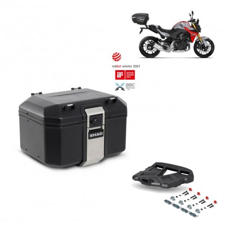 SHAD Rear trunk + grill mounting bracket TR48 TERRA BLACK EDITION KIT-452684