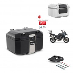 SHAD Baul trasero + parrilla soporte montaje accesorios TR48 TERRA BLACK EDITION KIT-452723
