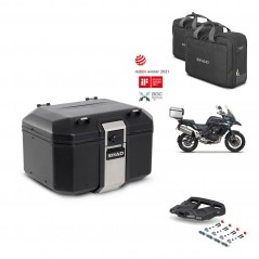 SHAD Baul trasero + parrilla soporte montaje accesorios TR48 TERRA BLACK EDITION KIT-452726