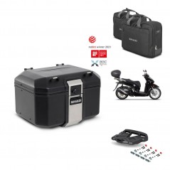 SHAD Baul trasero + parrilla soporte montaje accesorios TR48 TERRA BLACK EDITION KIT-452795