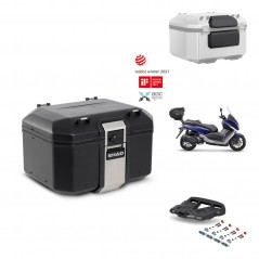 SHAD Baul trasero + parrilla soporte montaje accesorios TR48 TERRA BLACK EDITION KIT-452930