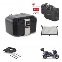 SHAD Baul trasero + parrilla soporte montaje accesorios TR48 TERRA BLACK EDITION KIT-452935