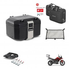 SHAD Baul trasero + parrilla soporte montaje accesorios TR48 TERRA BLACK EDITION KIT-452981