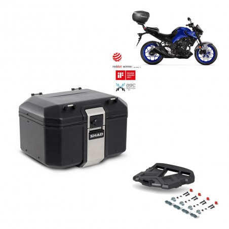 SHAD Rear trunk + grill mounting bracket TR48 TERRA BLACK EDITION KIT-453052