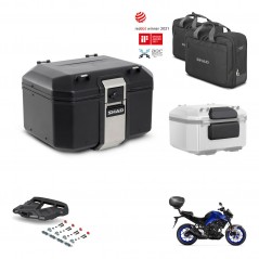 SHAD Baul trasero + parrilla soporte montaje accesorios TR48 TERRA BLACK EDITION KIT-453072