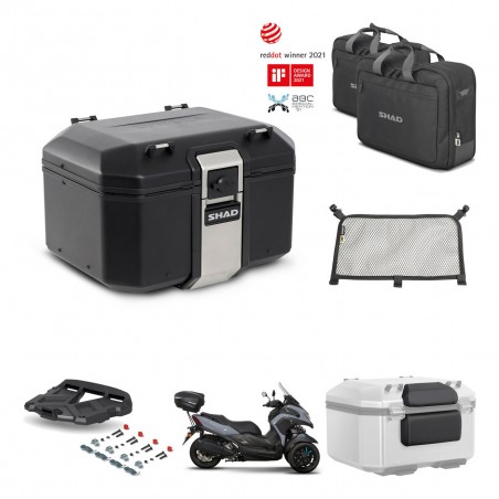 SHAD Rear trunk + grill mounting bracket accessories TR48 TERRA BLACK EDITION KIT-453120