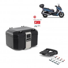 SHAD Baul trasero + parrilla soporte montaje TR48 TERRA BLACK EDITION KIT-453121