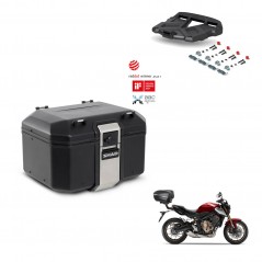SHAD Rear trunk + mounting bracket grill TR48 TERRA BLACK EDITION KIT-453167