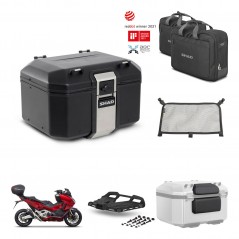 SHAD Rear trunk + mounting bracket grill accessories TR48 TERRA BLACK EDITION KIT-453366