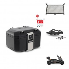 SHAD Rear trunk + mounting bracket grill accessories TR48 TERRA BLACK EDITION KIT-453614