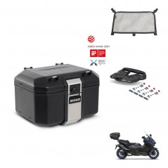 SHAD Rear trunk + mounting bracket grill accessories TR48 TERRA BLACK EDITION KIT-454012