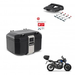 SHAD Rear trunk + mounting bracket grill TR48 TERRA BLACK EDITION KIT-454248