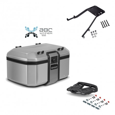 SHAD Baul trasero + parrilla soporte montaje TR55 TERRA KIT-454507
