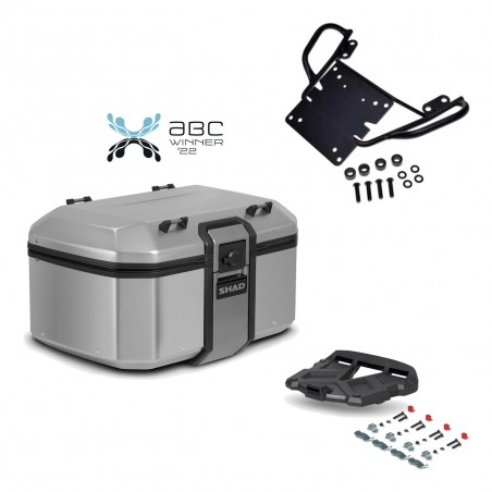 SHAD Baul trasero + parrilla soporte montaje TR55 TERRA KIT-454511