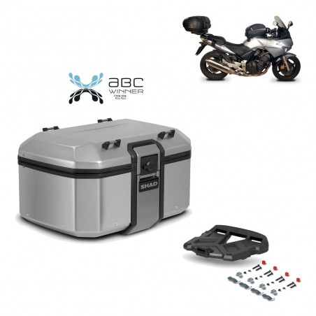 SHAD Baul trasero + parrilla soporte montaje TR55 TERRA KIT-454513