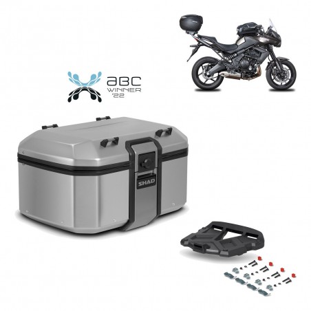 SHAD Baul trasero + parrilla soporte montaje TR55 TERRA KIT-454539