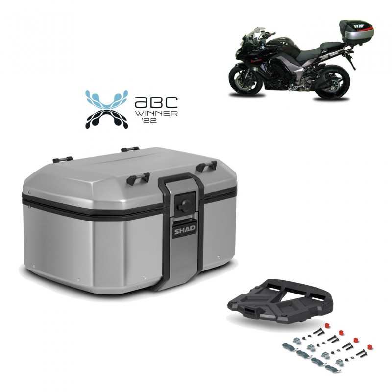 SHAD Baul trasero + parrilla soporte montaje TR55 TERRA KIT-454553