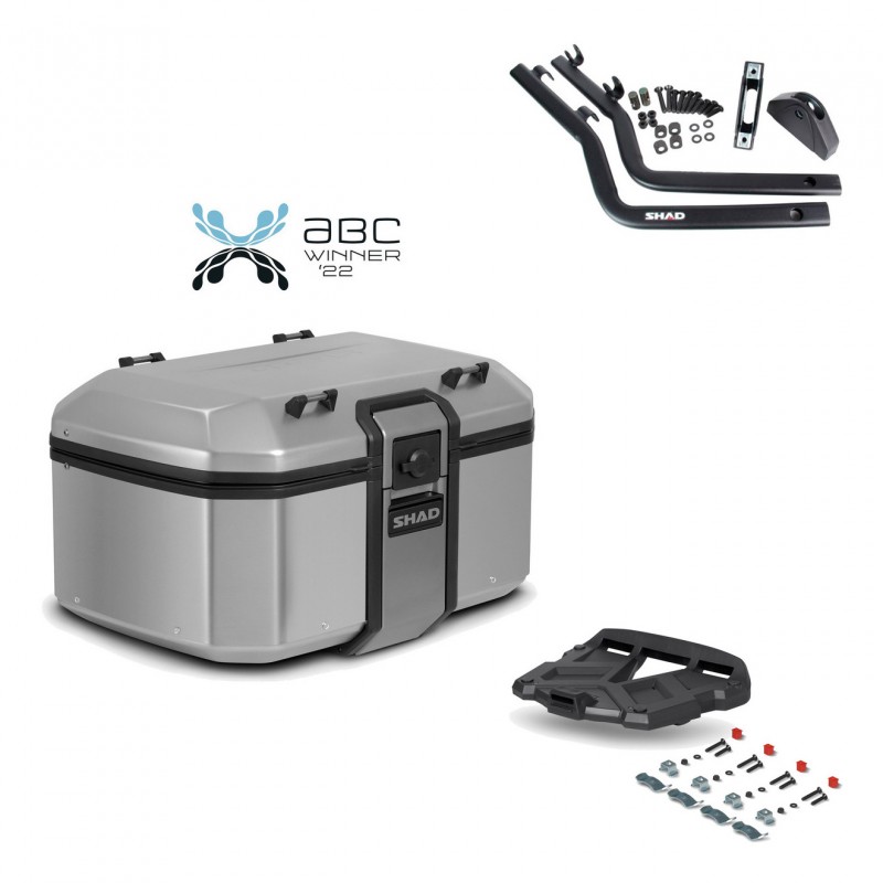 SHAD Baul trasero + parrilla soporte montaje TR55 TERRA KIT-454557