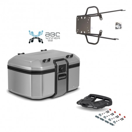 SHAD Baul trasero + parrilla soporte montaje TR55 TERRA KIT-454573
