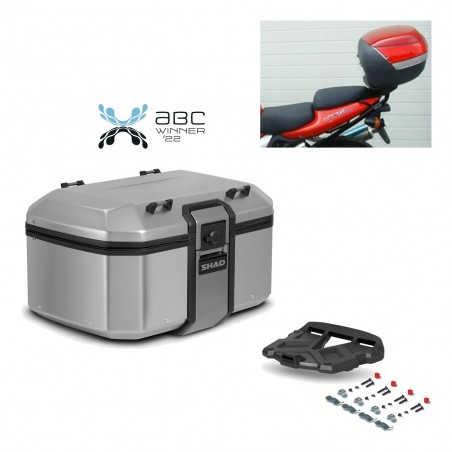 SHAD Baul trasero + parrilla soporte montaje TR55 TERRA KIT-454579