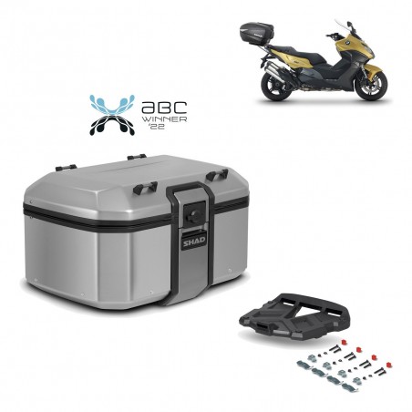 SHAD Baul trasero + parrilla soporte montaje TR55 TERRA KIT-454589