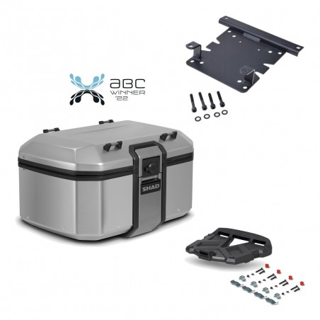 SHAD Baul trasero + parrilla soporte montaje TR55 TERRA KIT-454599